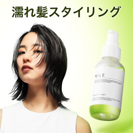 【6/14 23:59まで】【先着順!まとめ買いで最大1000円OFFクーポン】NILE ヘアオイル グラビティウェット 95ml スタイリングオイル 洗い流さないトリートメント 洗い流さない トリートメント 濡れ髪 ウェット スタイリング